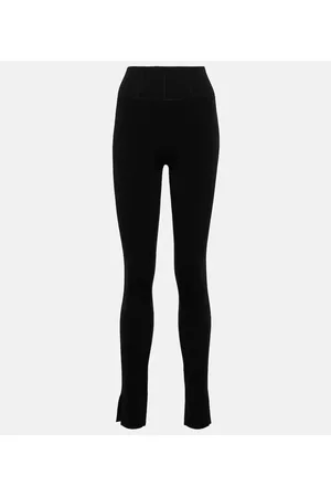 GALVAN Leggings con bajo dividido
