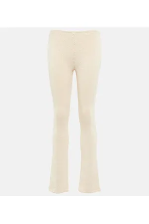 MAGDA BUTRYM Pantalones ajustados de croché