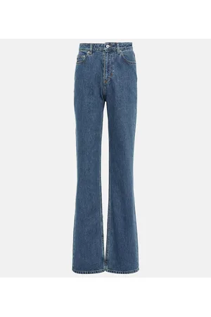 Burberry Jeans rectos de tiro alto