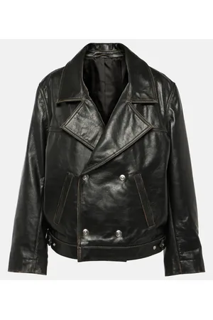 Victoria Beckham Chaqueta oversized de piel