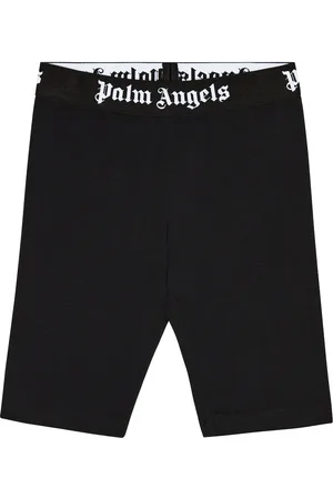 Palm Angels Shorts ciclistas en jersey de algodón