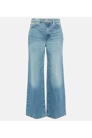 Frame Jeans anchos Le Jane de tiro alto