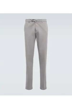 Loro Piana Pantalones Pantaflat de algodón