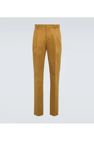 Loro Piana Pantalones de algodón rectos