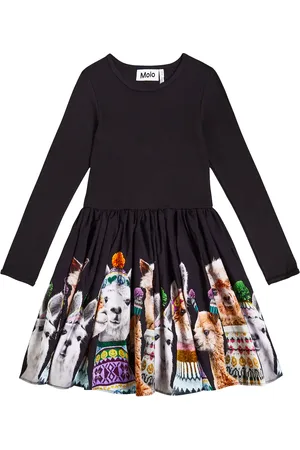 Molo Vestido Casie de algodón estampado