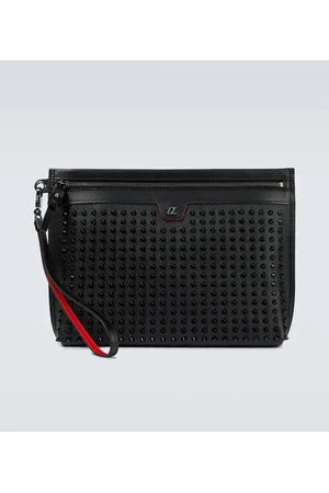 Christian Louboutin Cartera Citypouch con tachuelas