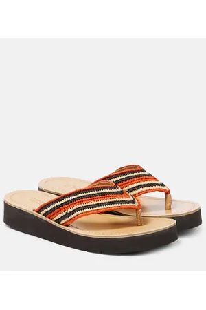 GABRIELA HEARST Sandalias Clemence de rafia