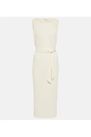 Max Mara Leisure vestido midi Vadius con cinturón