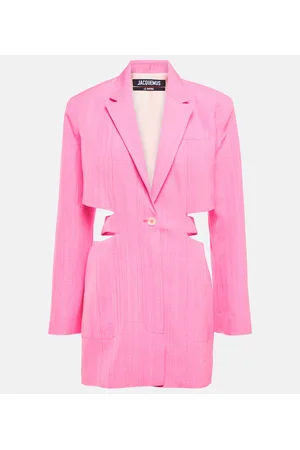 Jacquemus Vestido corto La Robe Bari de lino