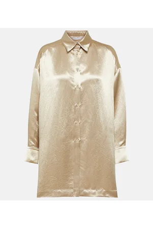 Max Mara Camisa Bacio de satén