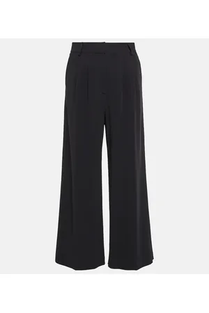 Etro Pantalones anchos de tiro alto