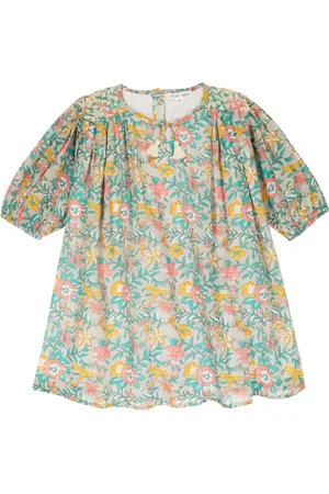 Louise Misha Vestido Eugenie de algodón floral