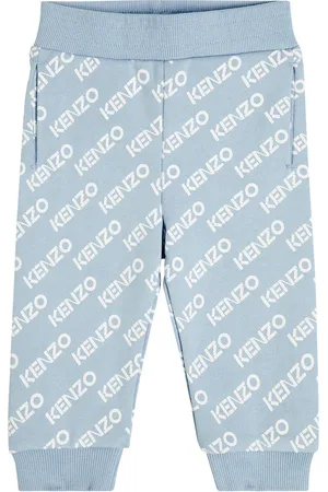 Kenzo Bebé - pantalones en mezcla de algodón