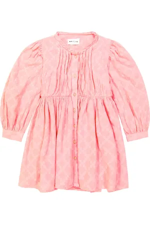 MORLEY Vestido Trudy plisado de algodón