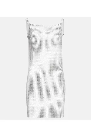 AYA MUSE Vestido corto Pelina con cristales