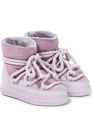 INUIKII Botas de nieve Classic de borrego y piel