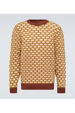 THE ELDER STATESMAN Jersey en jacquard de cachemir