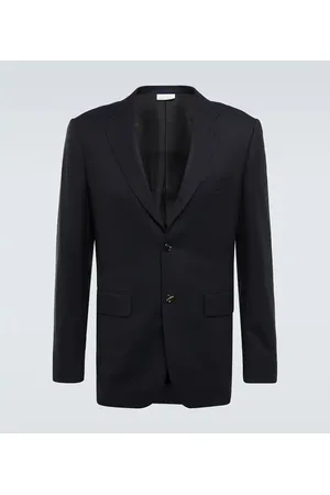 Comme des Garçons Comme des Garçons Homme Deux Blazer de lana de botonadura simple
