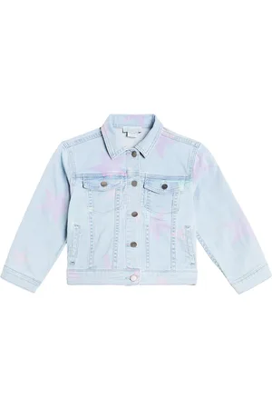 Stella McCartney Chaqueta de denim estampada