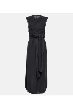 LEMAIRE Vestido en crepé de algodón
