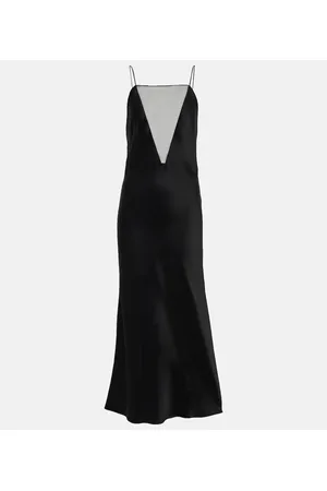 Stella McCartney Vestido lencero de satén