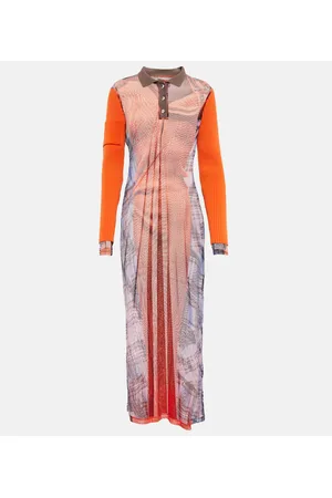 Y / PROJECT X Jean Paul Gaultier vestido largo Trompe L