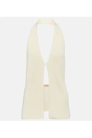 AYA MUSE Top Tio con cuello en pico
