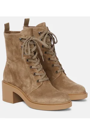 Gianvito Rossi Botines Foster de ante