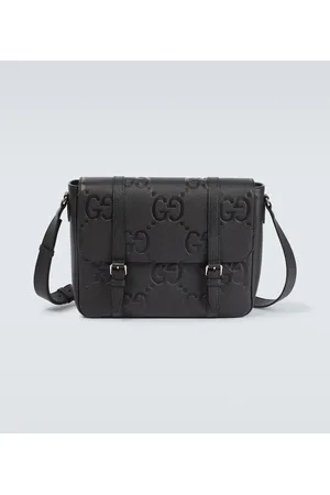 Gucci Bolso cruzado Medium de piel con Jumbo GG