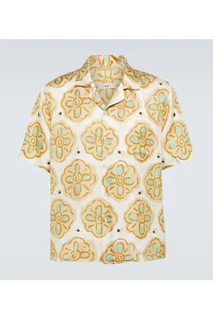 COMMAS Camisa de seda estampada