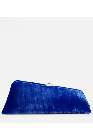 The Attico Clutch Long Night de terciopelo