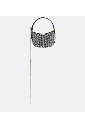 MAGDA BUTRYM Clutch Vesna Micro de satén adornado
