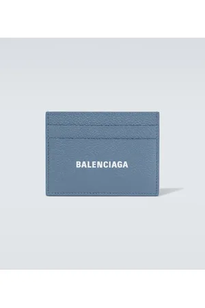 Balenciaga Tarjetero Cash de piel con logo