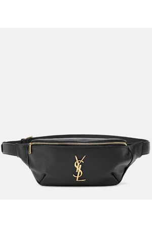 Saint Laurent Riñonera Classic Monogram de piel