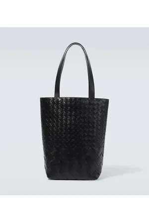 Bottega Veneta Tote North-South Small de piel intrecciato