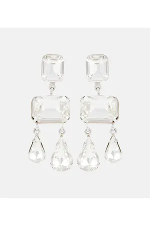 Jennifer Behr Pendientes Lucille con cristales