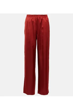 Vince Pantalones rectos de satén