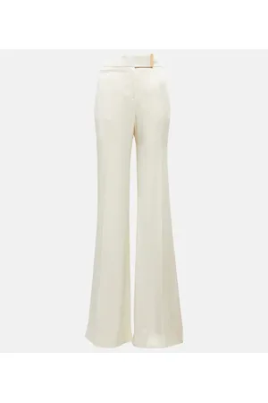 Tom Ford Pantalones anchos de satén