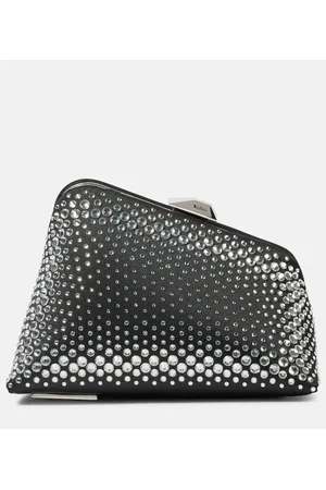 The Attico Clutch Midnight Mini adornado