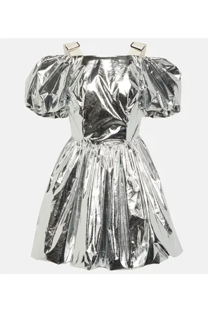 Simone Rocha Vestido corto con manga abullonada
