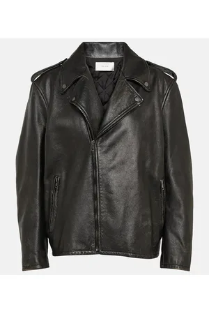 The Row Chaqueta biker Catilina de piel