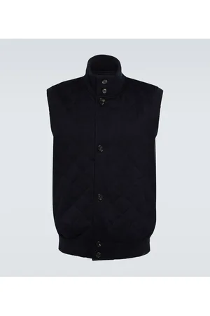 Loro Piana Chaleco de cachemir reversible Carry