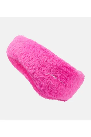 Jacquemus Diadema Le Bandeau Neve con logo