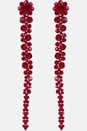 Simone Rocha Pendientes con cristales