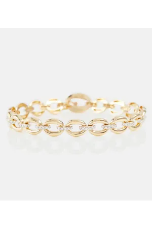Nadine Aysoy Pulsera Catena de oro de 18 ct con diamantes