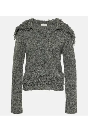 JACQUES WEI Jersey de mezcla de lana con flecos