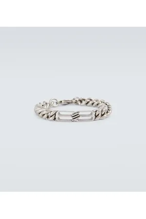Balenciaga Pulsera de latón con BB