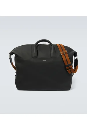 Ermenegildo Zegna Bolso de viaje Raglan de piel