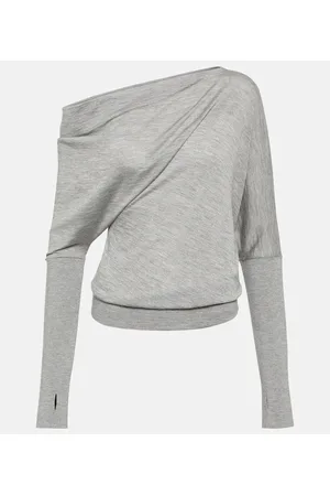 Tom Ford Jersey de cachemir y seda asimétrico