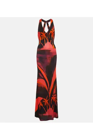 Louisa Ballou Vestido largo High Sea de jersey